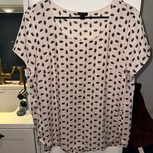 Ann Taylor Pineapple Shirt